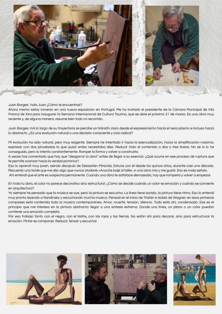 La pintura no se mira, se escucha
