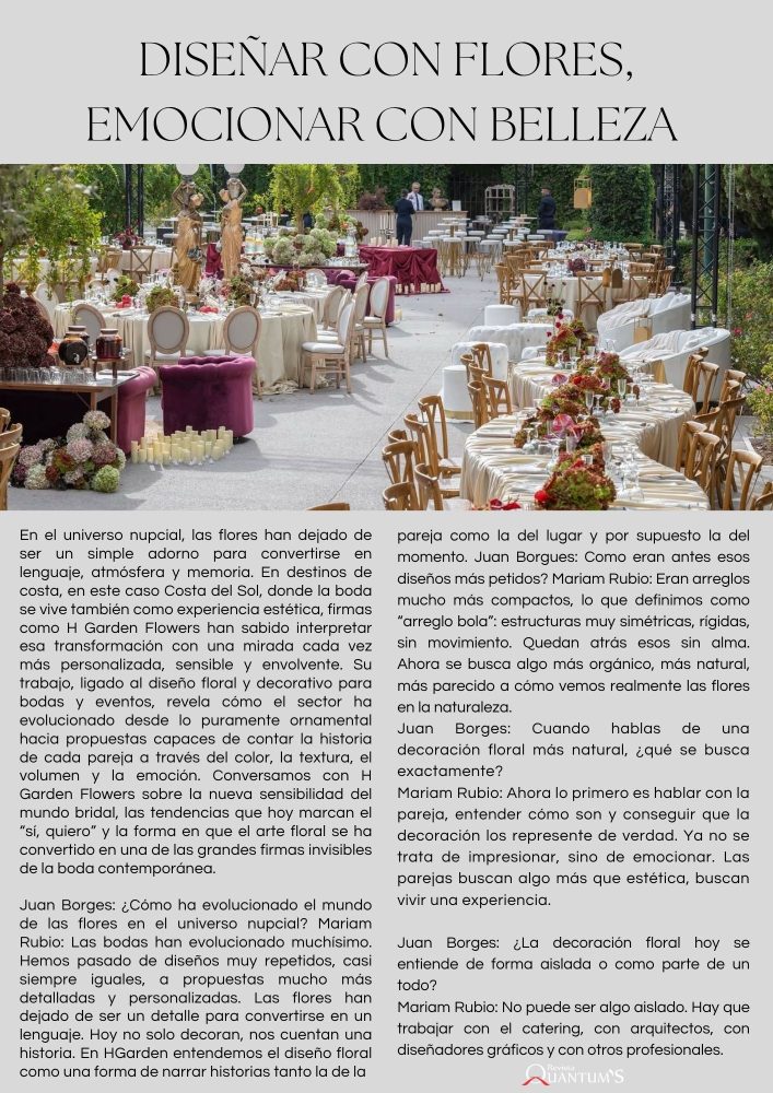 DISEÑAR CON FLORES
