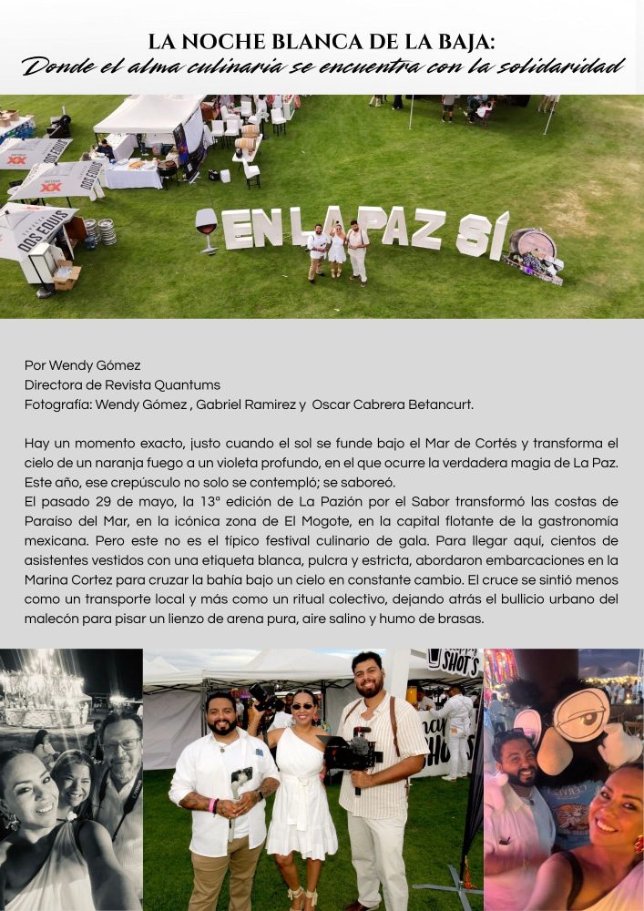 La noche blanca de la baja